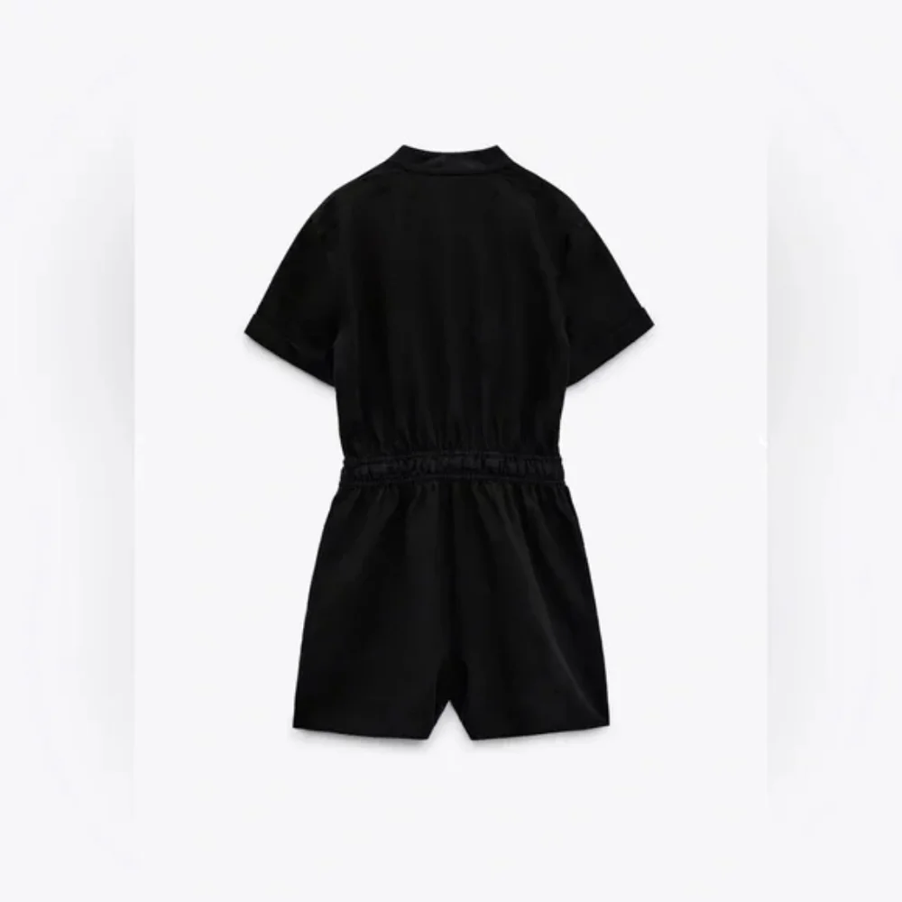 Zara Linen Blend Jumpsuit